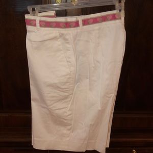 SOLD Lily Pulitzer white Sz 2 EUC shorts